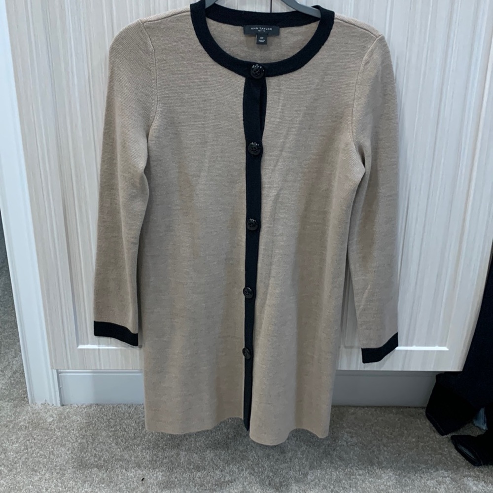 Ann Taylor long cardigan